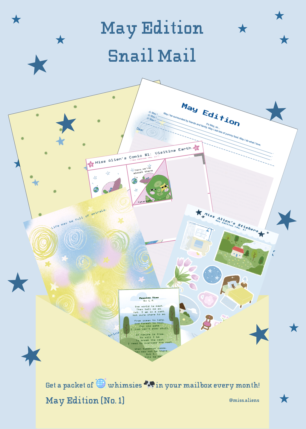 Subscription- Miss Alien's Mail Club