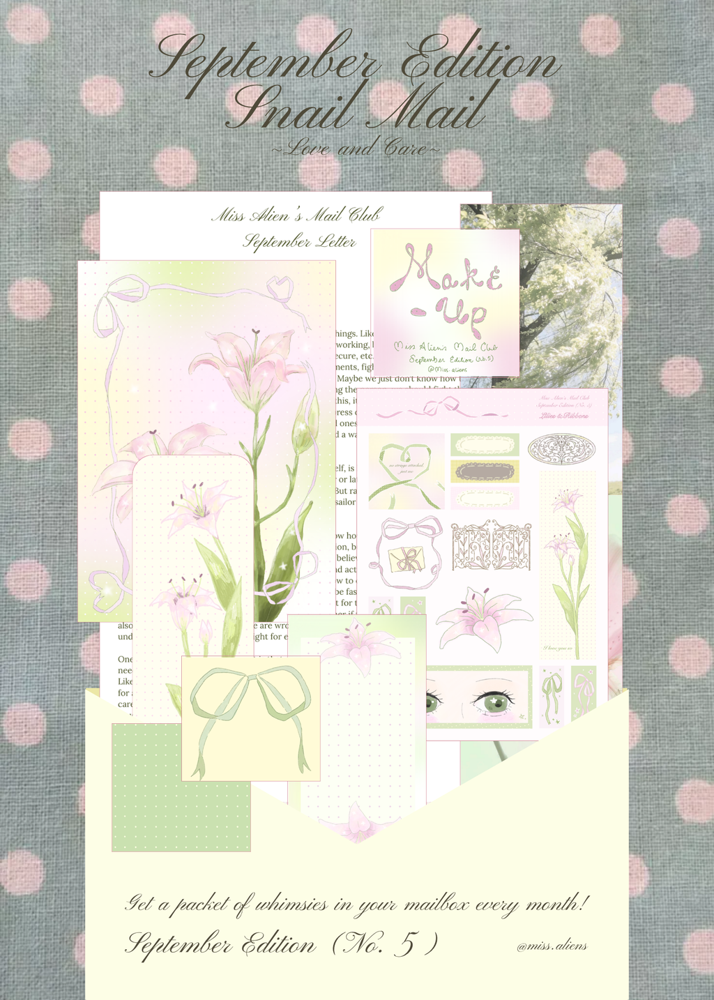 Subscription- Miss Alien's Mail Club