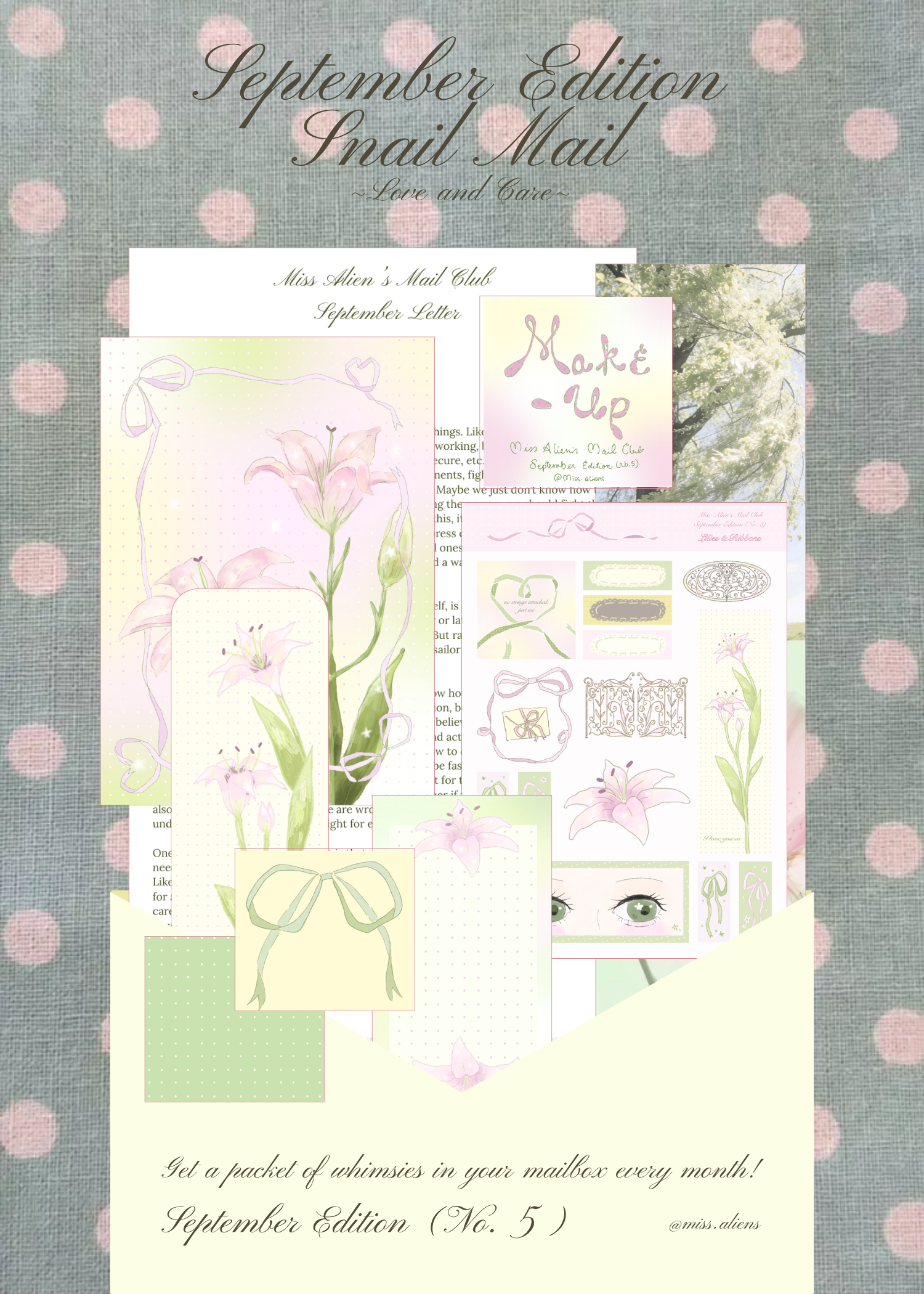 Subscription- Miss Alien's Mail Club