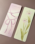 Lilies & Ribbons Bookmark