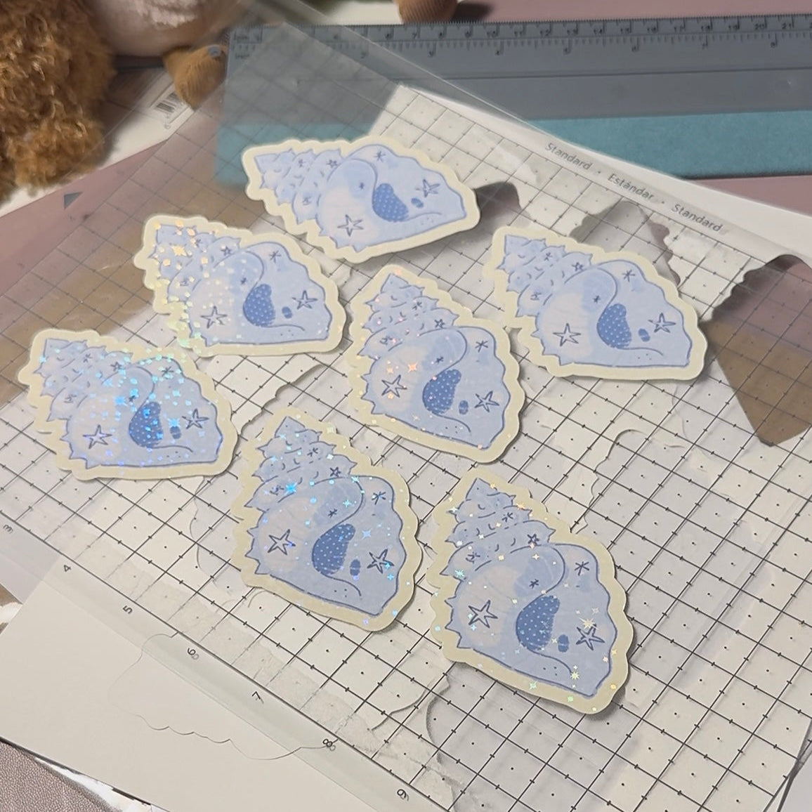 Seashell Sticker