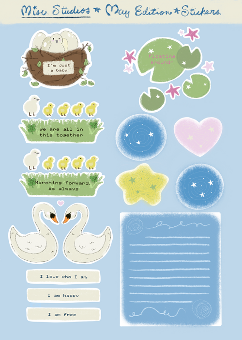 Ugly Duckling Stickers